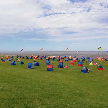Nordseezimmer Koje - Wlan, Parkplatz, Eigenes Bad, Fahrradschuppen, Rollladen Kwatera prywatna