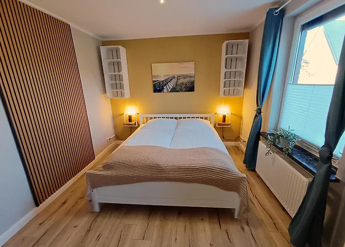 Nordseezimmer Koje - Wlan, Parkplatz, Eigenes Bad, Fahrradschuppen, Rollladen * Otterndorf